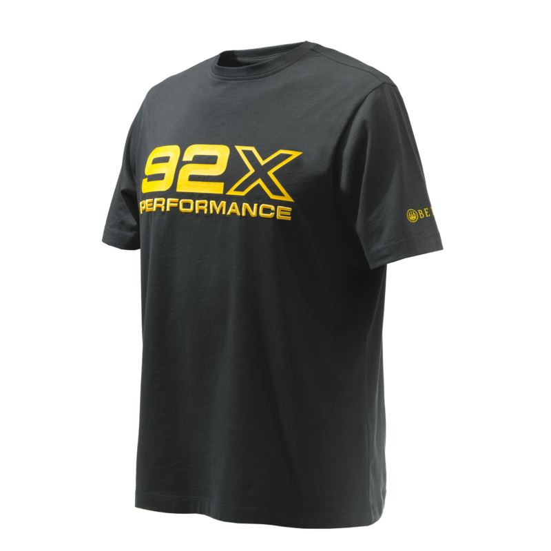 T-SHIRT BERETTA 92X Performance Black bawełna