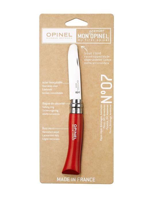 NÓŻ dla dziecka OPINEL MY FIRST RED 07 001698